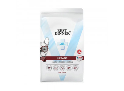 Корм Cух для Собак Best Dinner Vet Profi Hepatic 2кг Забол Ние Печени 