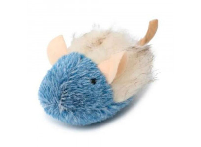 Игрушка Nunbell (Нанбелл) Для Кошек Мышка с Интерактивным Звуком Мягкая 13,8*5*5см 2025-2567