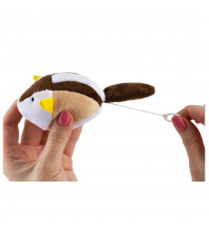 Игрушка Wogy (Воги) Для Кошек Бурундук с Заводным Механизмом 13,8*5,5*5см 2024 6431