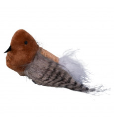 Игрушка Wogy (Воги) Для Кошек Птичка с Перьями и Мятой Мягкая 15*6*4см 2024-2665