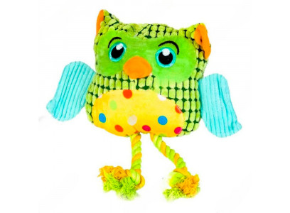 Игрушка-Пищалка Wogy (Воги) Для Собак Сова Мягкая 30*28*10см 2024-3312