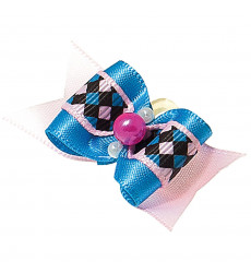 Бантик Zooone (Зооуан) Пара Двойной Объемный Ностальжи 4*1,5см 18342