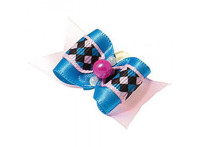 Бантик Zooone (Зооуан) Пара Двойной Объемный Ностальжи 4*1,5см 18342