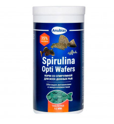 Корм для Рыб Anubias (Анубиас) Spirulina Opti Wafers Таблетки Для Донных Рыб 12мм An 088023