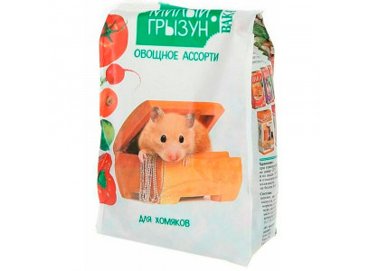 Корм Для Грызунов Вака Милый Грызун Для Хомяков Овощное Ассорти 200г 38187 