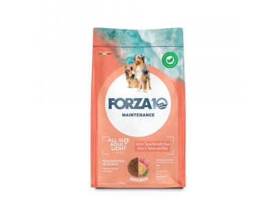 Сухой Корм Forza (Форза) 10 Dog Maintenance Active All Breeds Light Для Собак Диетический Тунец и Рис 12кг 13604 