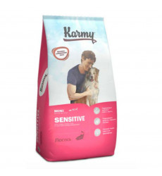 Сухой Корм Karmy (Карми) Sensitive Mini Для Собак Мелких Пород  Чувствительное Пищеварение Лосось 10кг