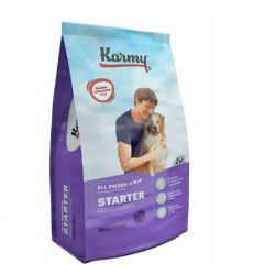 Сухой Корм Karmy (Карми) Starter Для Щенков и Беременных Собак Индейка Н М 2кг