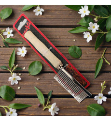 Расческа Для Собак и Кошек Brava (Брава) Деревянная Ручка 17,5*3см 9631