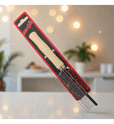 Расческа Для Собак и Кошек Brava (Брава) Деревянная Ручка Зубья Разной Длины 20*3см 9640l