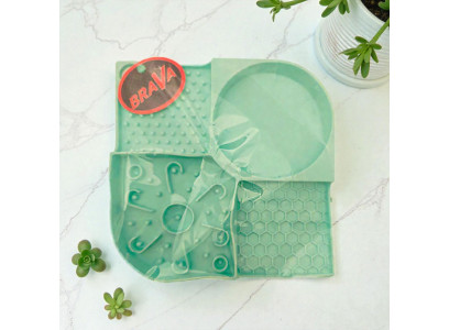 Коврик Лизательный Для Кошек и Собак Brava (Брава) 21*21см Tpr 3115 