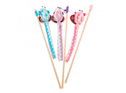 Игрушка Для Кошеке Brava (Брава) Дразнилка Зверохвостик Меховой С Колокольчиком 40см 5120 