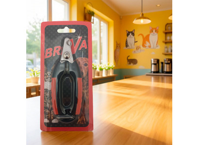 Когтерез Для Кошек и Собак Brava (Брава) Малый Черно-Красный Черно-Желтый 5007 