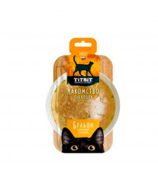 Лакомство TiTBiT (Титбит) Бульон с Домашней Курочкой Для Кошек 55г 012338