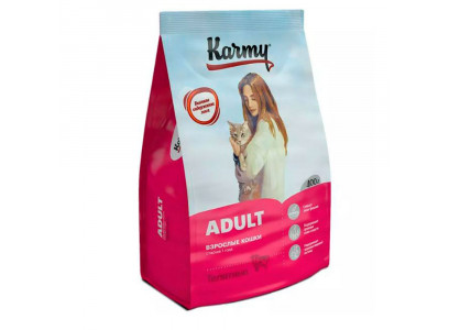 Сухой Корм Karmy (Карми) Adult Для Кошек Телятина 400г 
