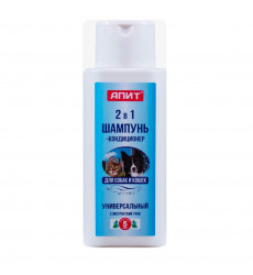 Апит 2в1 Шампунь-Кондиционер Для Собак и Кошек 150мл