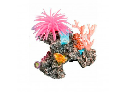 Грот Flamingo (Фламинго) Анемон 14*12*11 5см Fl401307