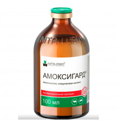 Амоксигард Комбинированный Антибактериальный Препарат Раствор 100мл Рецепт