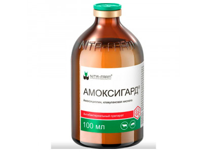 Амоксигард Комбинированный Антибактериальный Препарат Раствор 100мл Рецепт