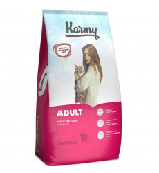 Сухой Корм Karmy (Карми) Adult Для Кошек Телятина Н 10кг 