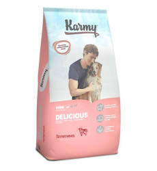 Сухой Корм Karmy (Карми) Delicious Mini Для Привередливых к Корму Собак Мелких Пород Телятина 10кг Н