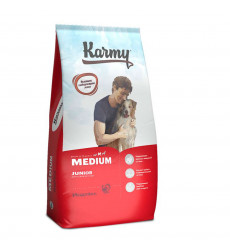 Сухой Корм Karmy (Карми) Medium Junior Для Щенков Средних Пород Индейка 14кг Н