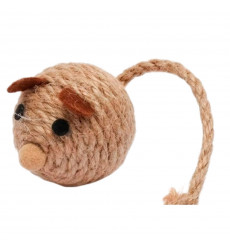 Игрушка Когтеточка Wogy (Воги) Для Кошек Мышка 20/7*5см Джут 2025-3825