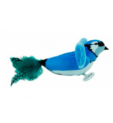 Игрушка Wogy (Воги) Для Кошек Птичка с Меховыми Крылышками 17/12*6см Интерактивный Звук 2025-3800