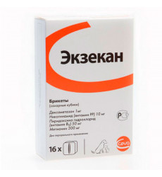 Экзекан Сахарные Кубики Для Лечения Аллергии - 16 Кубиков(Чв)