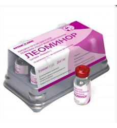 Леоминор Вакцина Против Вирусной Лейкемии Для Кошек Упаковка 10 Доз(Чв)