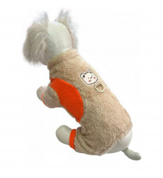 Комбинезон Pet Fashion (Пет Фешн) Для Собак Мелких Пород Милаш Р M Плюш Бежевый