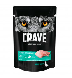 Влажный Корм  Crave (Крэйв) Для Собак Кролик в Желе 85г