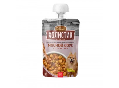 Лакомства Для Собак Деревенские Лакомства Холистик Для Собак Мясной Соус Из Телятины Премьер 90г 76051349 