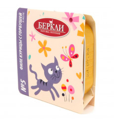 Консервы Беркли №5 Для Кошек Филе Курицы и Горбуша в Желе 100г