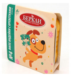 Корм Лам для Собак Беркли №4 100г Желе Филе Индейки Креветки