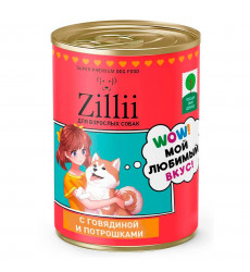 Консервы Для Собак Zillii (Зиллии) Говядина и Потрошки 850г 5657522