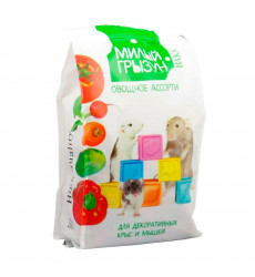 Корм Для Грызунов Вака Милый Грызун  Крыс Мышей Овощное Ассорти 200г 38186 