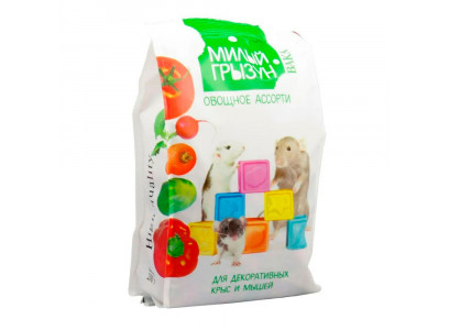 Корм Для Грызунов Вака Милый Грызун  Крыс Мышей Овощное Ассорти 200г 38186 