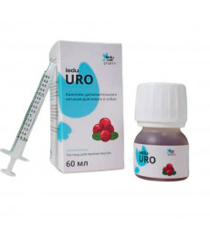 Леду Уро Комплекс Дополнительного Питания При МКБ и Цистите Для Кошек и Собак 60мл