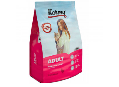 Сухой Корм Karmy (Карми) Adult Для Кошек Курица 400г  