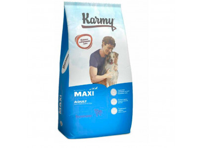 Корм Сухой для Собак Karmy Giant Adult 14кг Гиган Круп Пород Телятина Н 