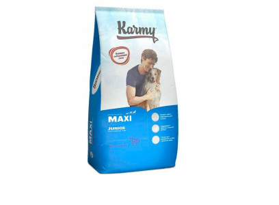 Корм Сухой для Щенков Karmy Giant Puppy & Junior 14кг Гиган Круп Пород Телятина Н 