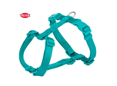 Шлейка Trixi (Трикси) Premium H Harness L 60-87см/25мм Аква 204928 