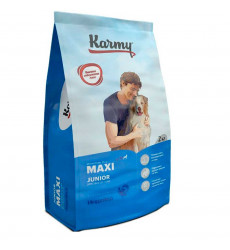Сухой Корм Для Щенков Крупных Пород Karmy (Карми) Maxi Junior Телятина 14кг