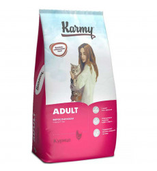Сухой Корм Karmy (Карми) Adult Для Кошек Курица 10кг