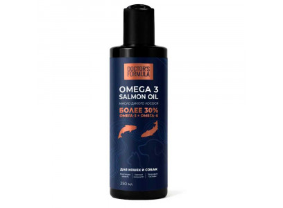 Масло Doctor`S (Докторс) Formula Дикого Лосося для Кошек и Собак 250мл 
