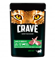 Влажный Корм Для Кошек Crave (Крэйв) Желе Ягненок 70г