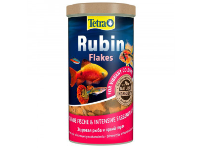 Корм Для Рыб Tetra (Тетра) Rubin Хлопья Для Окраски 1л 204416 