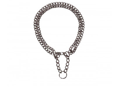 Цепь Рывковая Для Собак Мелких Пород Trixie (Трикси) Двухрядная с Цугом 30см*2мм 2240
