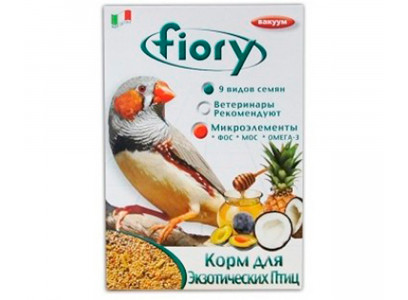Корм Fiory (Фиори) Exotic Blend Для Экзотических Птиц 400г 